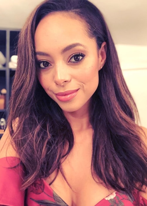 Amber Stevens West in a selfie