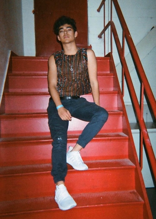 Ben J. Pierce as seen while posing for a picture in December 2018