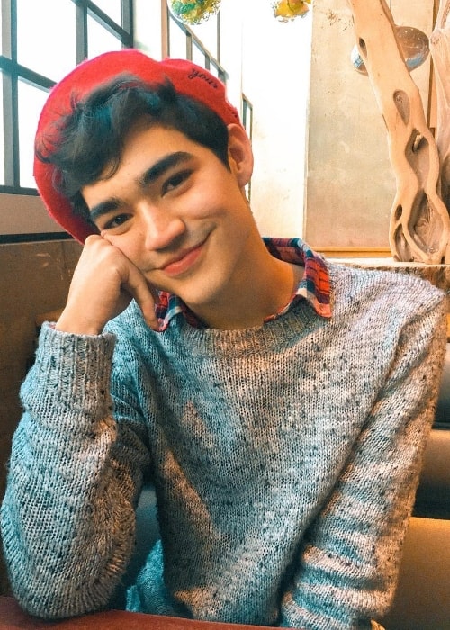 Ben J. Pierce as seen while posing for the camera in January 2018