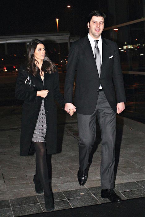 Dejan Bodiroga and Ivana Medic