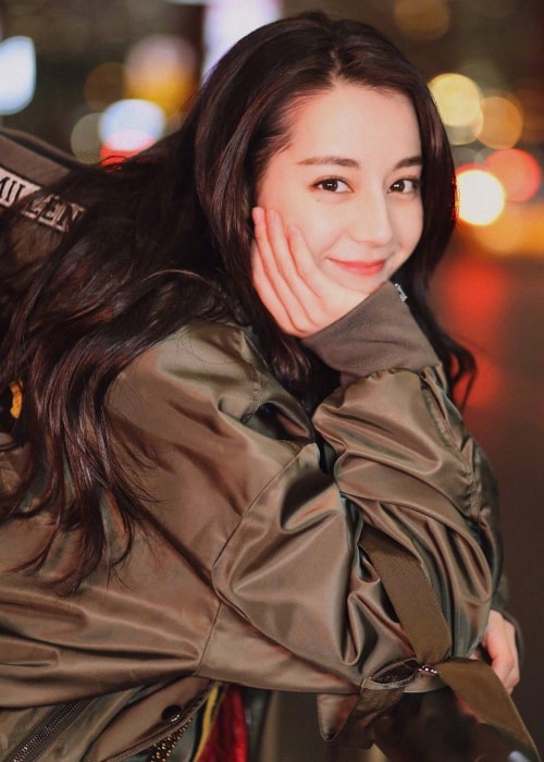Dilraba Dilmurat as seen in a picture taken in March 2018