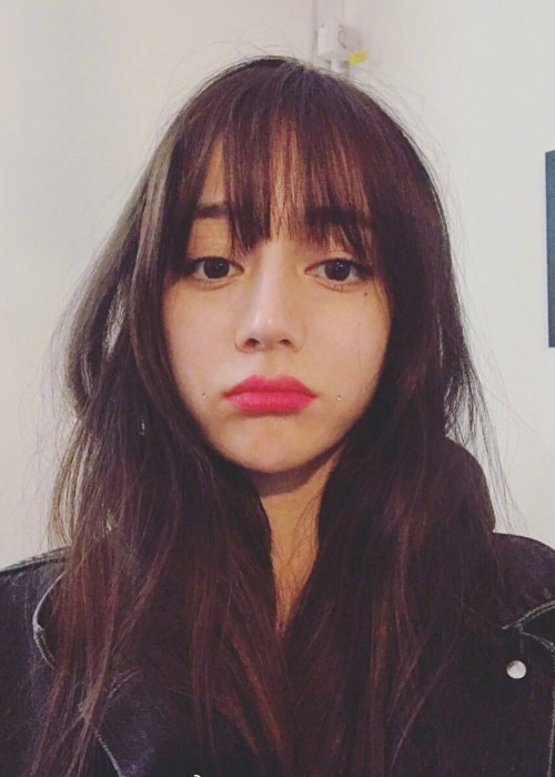 Dilraba Dilmurat as seen in a selfie taken in August 2017