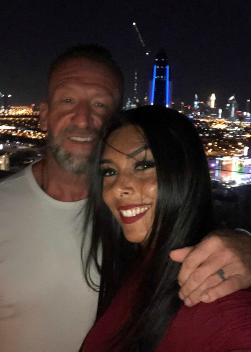 Dorian Yates and Glauce Ferreira as seen in December 2018