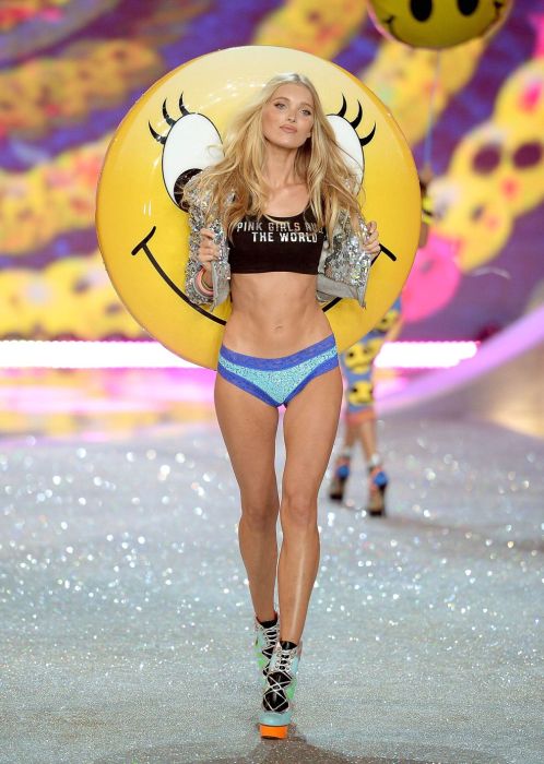 Elsa Hosk during 2013 Victoria's Secret Fashion Show