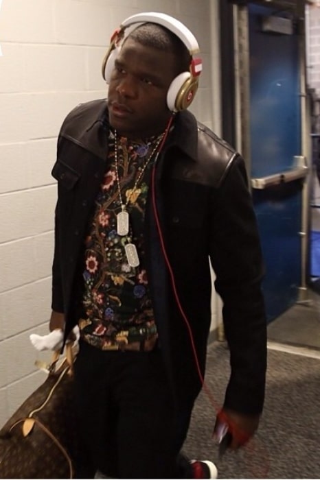 Frank Gore as seen in an Instagram Post in January 2014