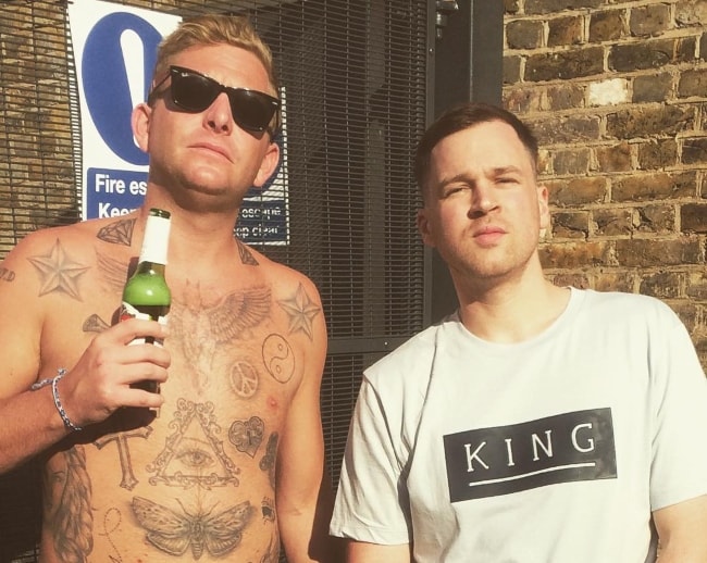 Franko Fraize with Snowy Danger in July 2018