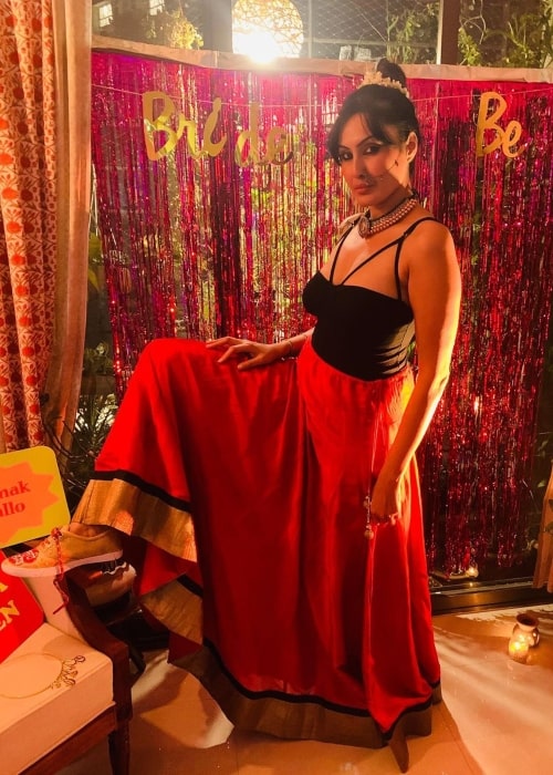 Kamya Punjabi as seen in a picture taken in February 2020