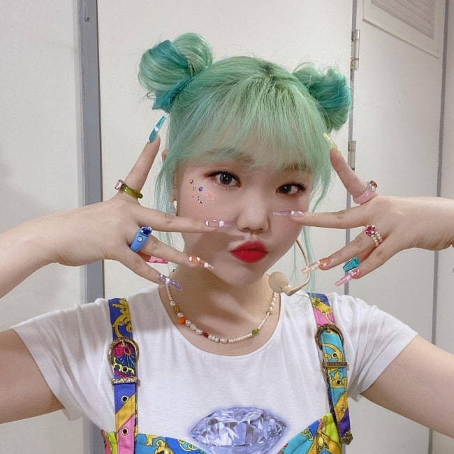 Lee Su-hyun as seen in an Instagram post in October 2020