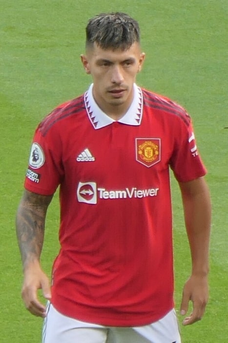 Lisandro Mart&iacute;nez as seen while playing for Manchester United in 2022