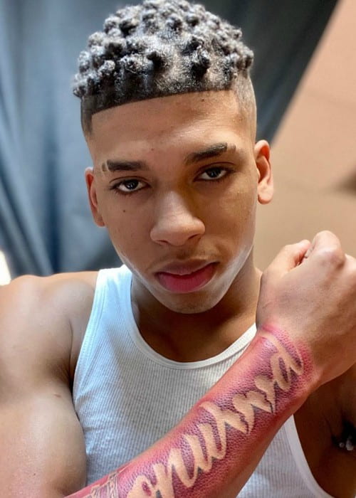 NLE Choppa in an Instagram post as seen in September 2019