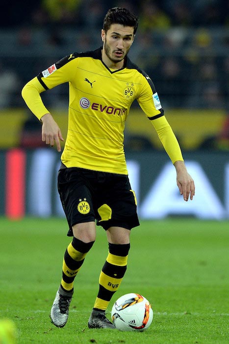 Nuri Sahin match between Borussia Dortmund and FSV Mainz 05 on March 13, 2016