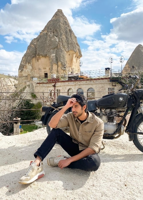 Pavail Gulati as seen while posing for the camera in G&ouml;reme in Cappadocia, Turkey in 2022