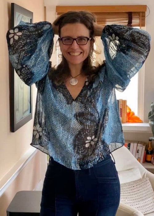 Rebecca Skloot as seen in a picture taken in Portland, Oregan in April 2020