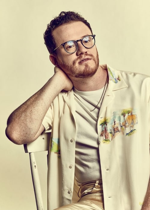 Sam Fischer as seen in an Instagram Post in December 2020