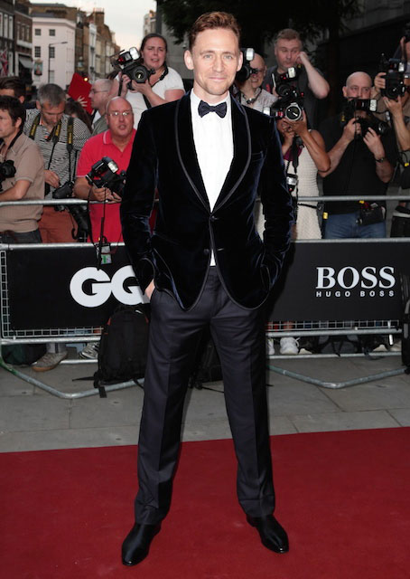 Tom Hiddleston during Golden Globes 2014