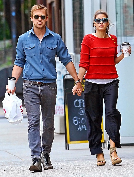Ryan Gosling and Eva Mendes